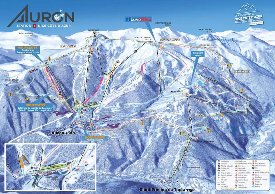Idealement Situe Coeur Du Village - Calme & Confort Saint-Étienne-de-Tinée Екстериор снимка